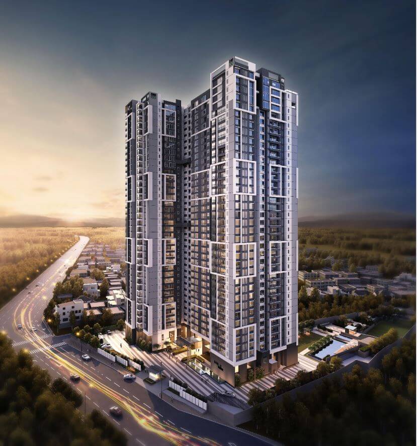 DNR Highline Okalipuram Rajajinagar 3 & 4 BHK flats Duplex Penthouse